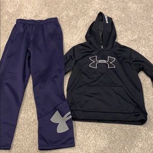 Under armor pack (pant and sweatshirt)